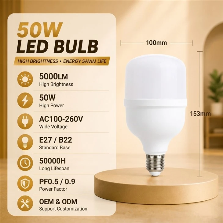 Industrial LED T Shape Bulb factory